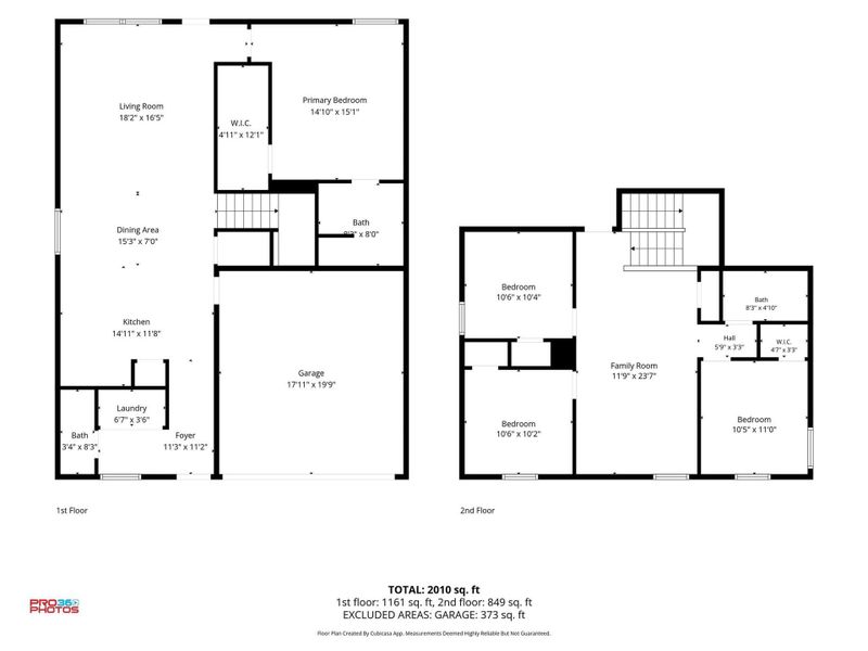 Thoughtfully designed two-story floor plan featuring an open-concept main level with kitchen, dining, and living spaces, a first-floor primary suite, laundry room, and two-car garage. Upstairs offers three additional bedrooms, a second living area, and full bath, providing plenty of space and flexibility for family, guests, work, or relaxation.