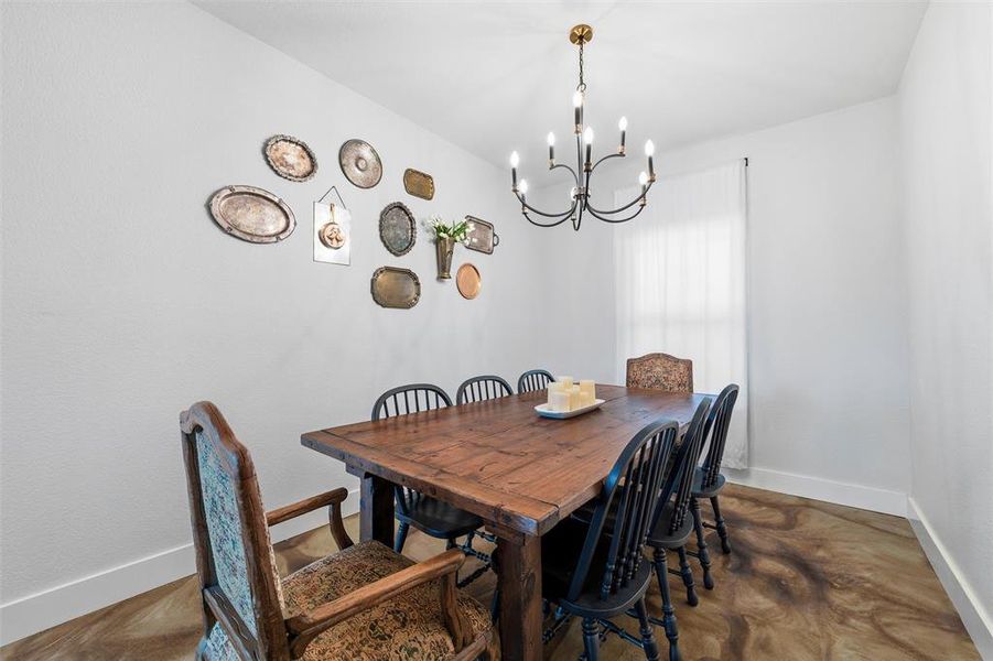 Furnished interior view inside a new home in , Weatherford (Image 7). Furnished interior view inside a new home in , Weatherford (Image 7).