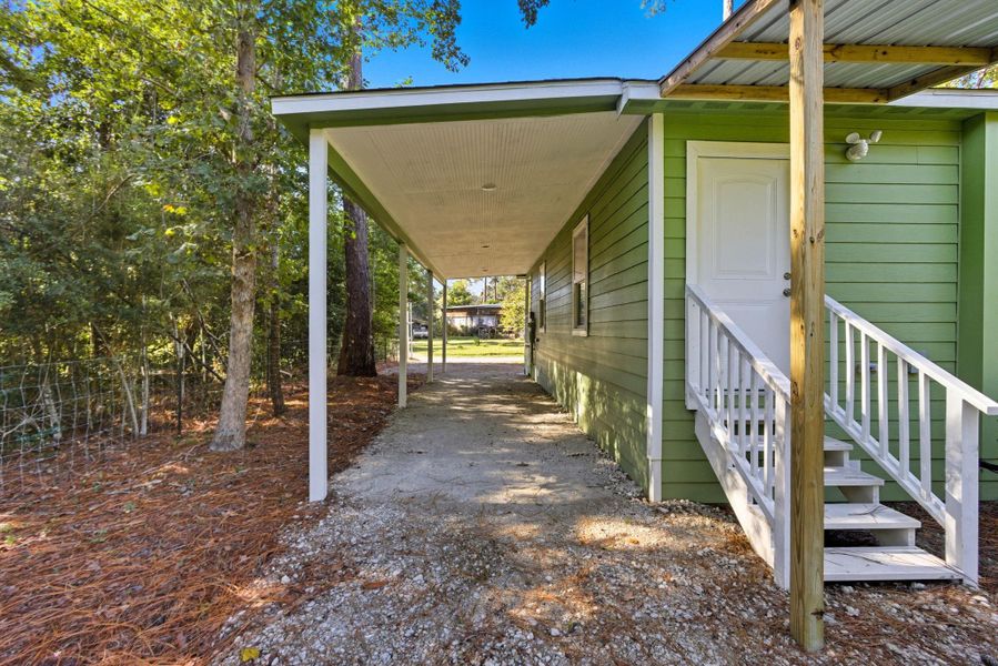 Exterior details and patio area of a home in , Woodville (Image 25). Exterior details and patio area of a home in , Woodville (Image 25).