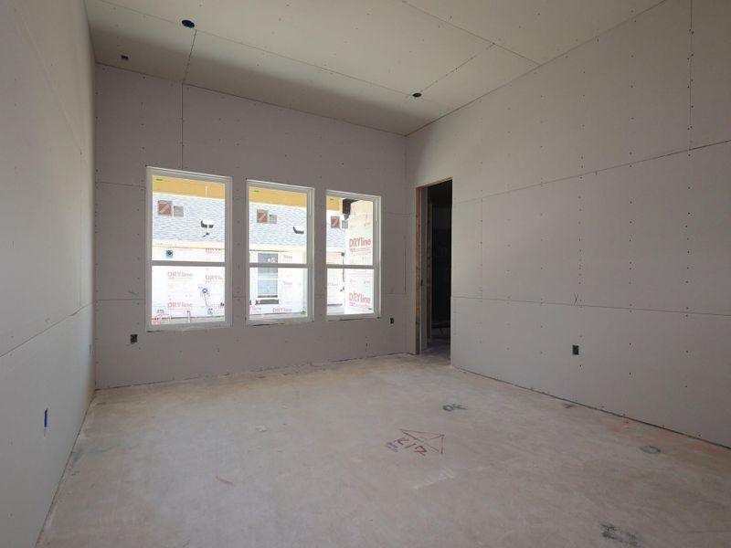 In-progress construction of a new home in Colony at Cole Springs, Buda, TX (Image 11).