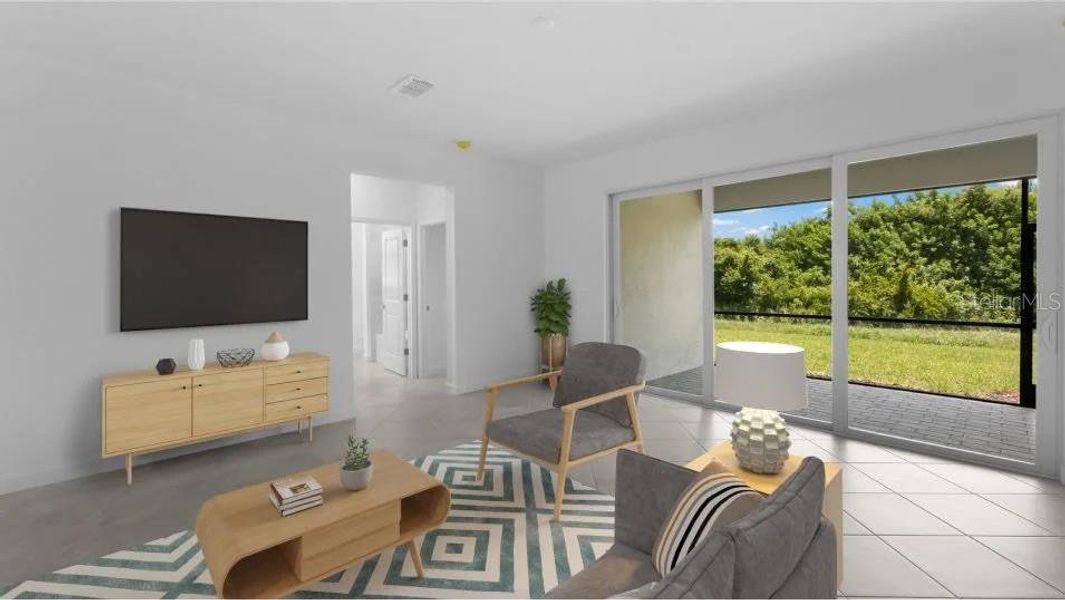 Furnished interior view inside a new home in Rye Ranch, Parrish (Image 14).