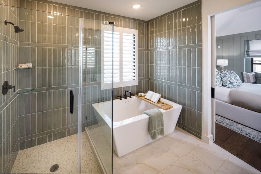 Representative Primary Bathroom - some options shown