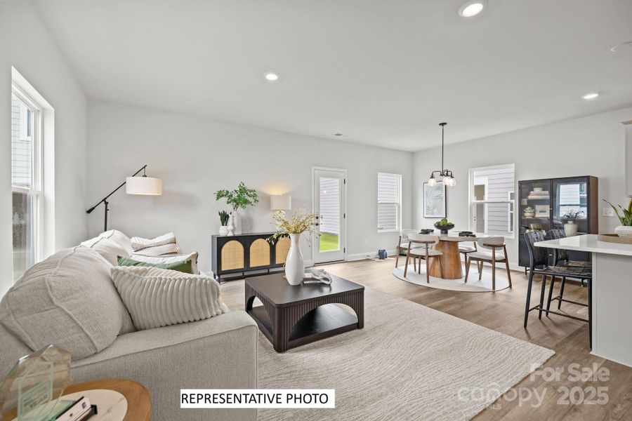 Furnished interior view inside a new home in Arbor Village, Matthews (Image 31).