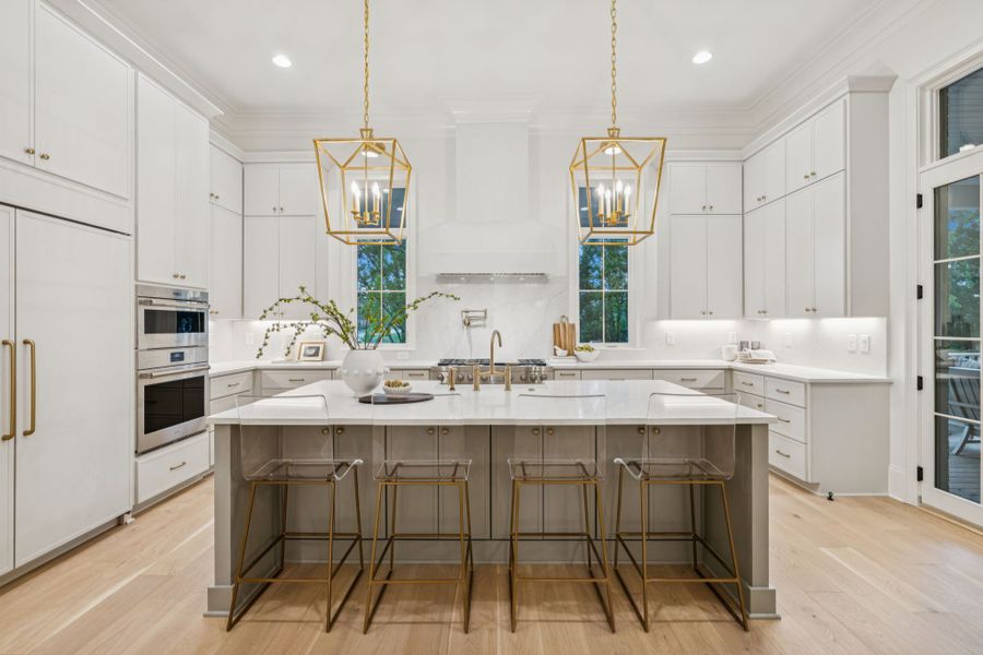 Furnished interior in a model home at The Grove in College Grove (Image 22). Furnished interior in a model home at The Grove in College Grove (Image 22).