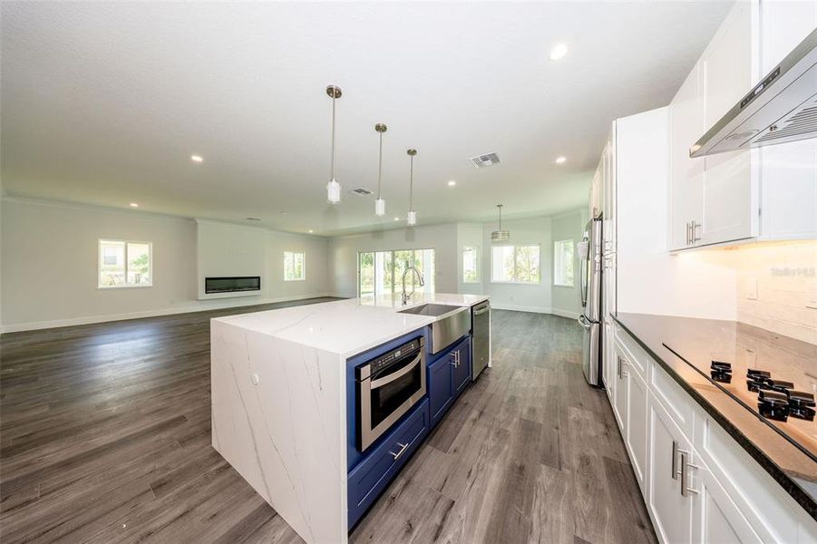 Furnished interior view inside a new home in , Deltona (Image 7).