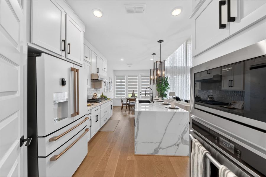 Furnished interior view inside a new home in , Sienna Plantation (Image 14).