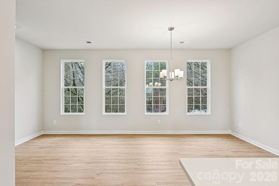 Spacious, unfurnished interior of a new home in Vanguard at Vermillion, Huntersville (Image 34).