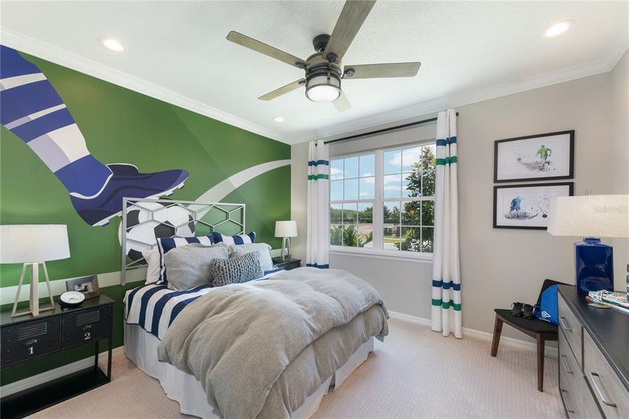 Furnished interior view inside a new home in Hammock at Two Rivers, Zephyrhills (Image 14).