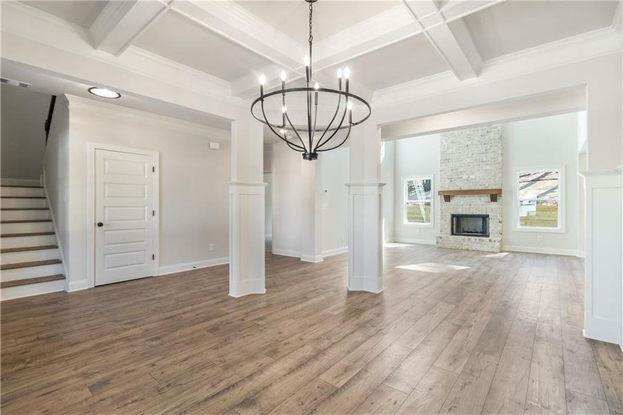 Spacious, unfurnished interior of a new home in Red Oak Ridge, Loganville (Image 16).