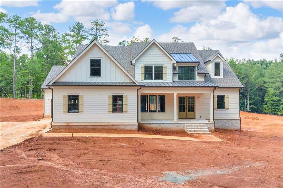 In-progress construction of a new home in , Bishop, GA (Image 38).
