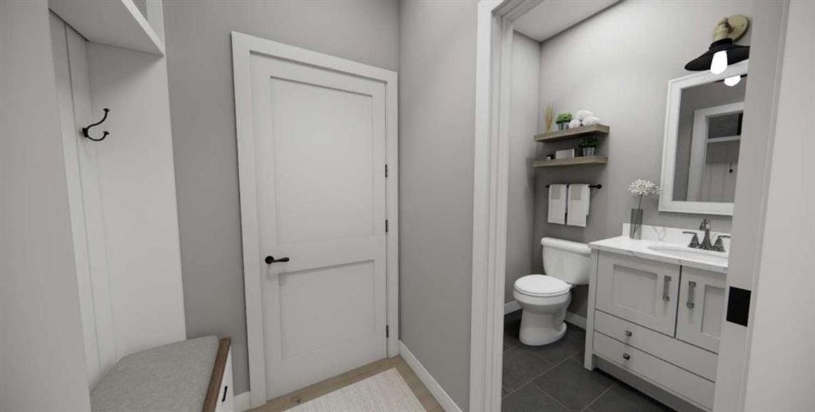 Furnished interior view inside a new home in , Carrollton (Image 43).