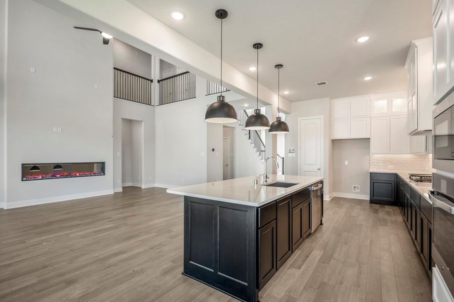 Furnished interior view inside a new home in Artavia, Conroe (Image 10). Furnished interior view inside a new home in Artavia, Conroe (Image 10).