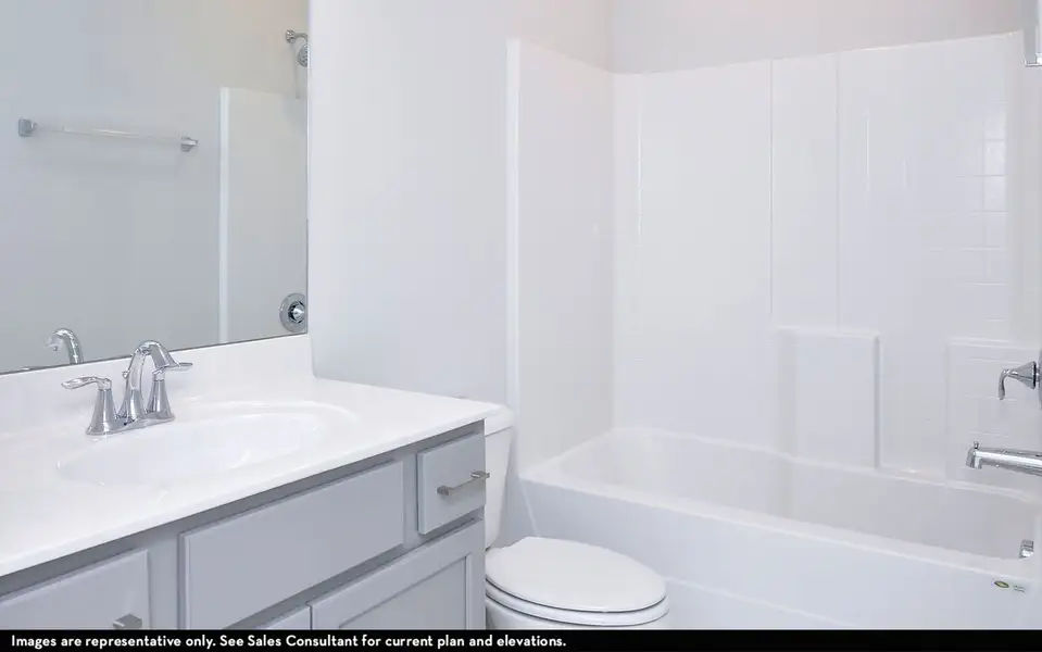 Furnished interior view inside a new home in McCain's Station, Gallatin (Image 4).