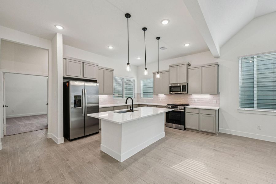 Furnished interior view inside a new home in Kresston, Montgomery (Image 9).