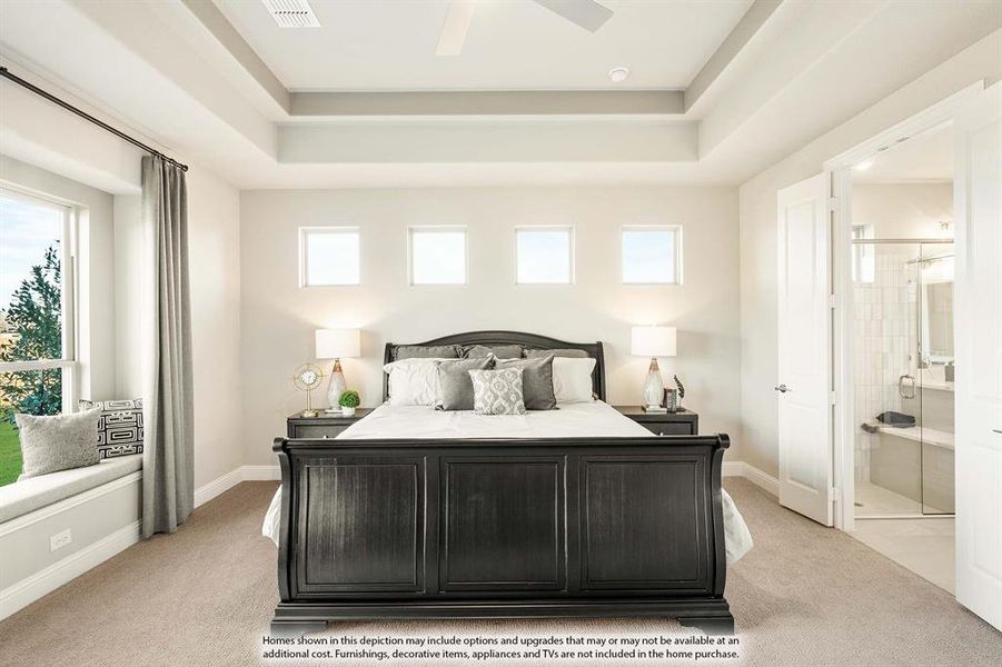 Furnished interior view inside a new home in Wildflower Ranch, Fort Worth (Image 17).