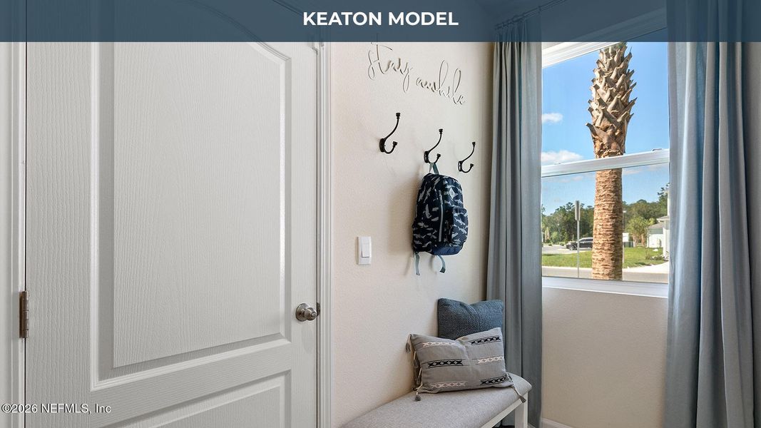 Furnished interior view inside a new home in Bridgewater, St. Augustine (Image 11).