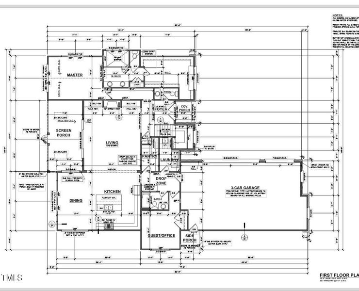 First floor plan