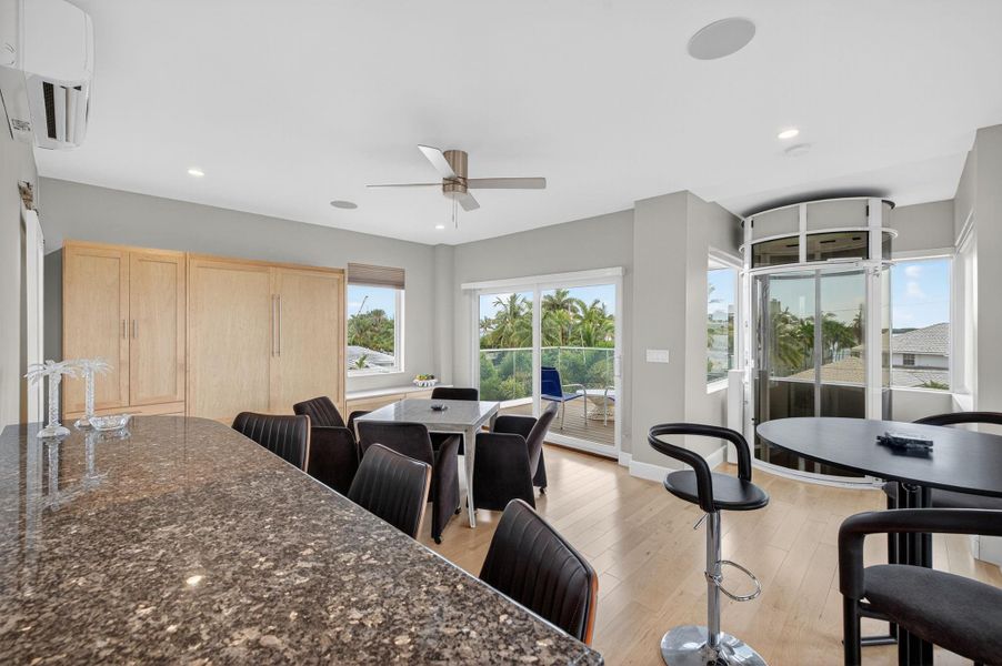 Furnished interior view inside a new home in , Fort Lauderdale (Image 45).