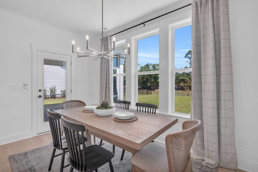 Representative furnished interior of a home built from the The Whitley by RobuckHomes in Windwater, Hampstead (Image 69).