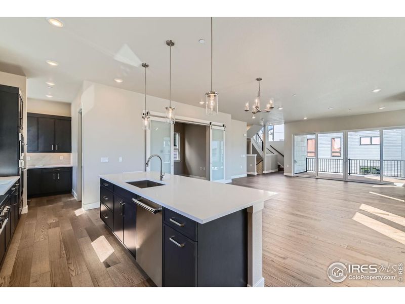 Furnished interior view inside a new home in Baseline, Broomfield (Image 12).