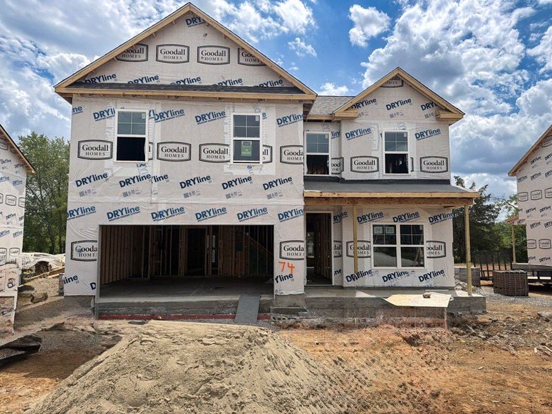 *Photo of actual home under construction May 2026