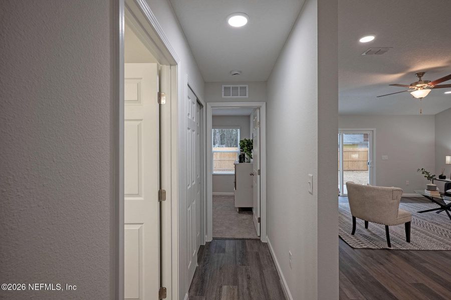 Furnished interior view inside a new home in , Jacksonville (Image 7).