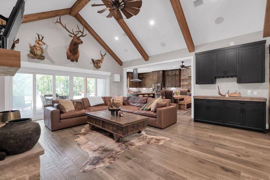 Furnished interior view inside a new home in , Montgomery (Image 13). Furnished interior view inside a new home in , Montgomery (Image 13).