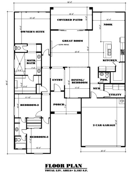 Cypress 3 Bedroom Option Cypress 3 Bedroom Option