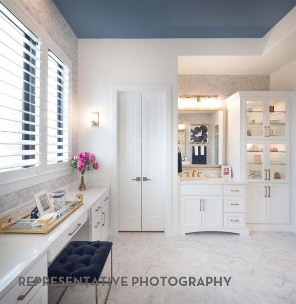 Furnished interior view inside a new home in Mustang Lakes, Celina (Image 10).