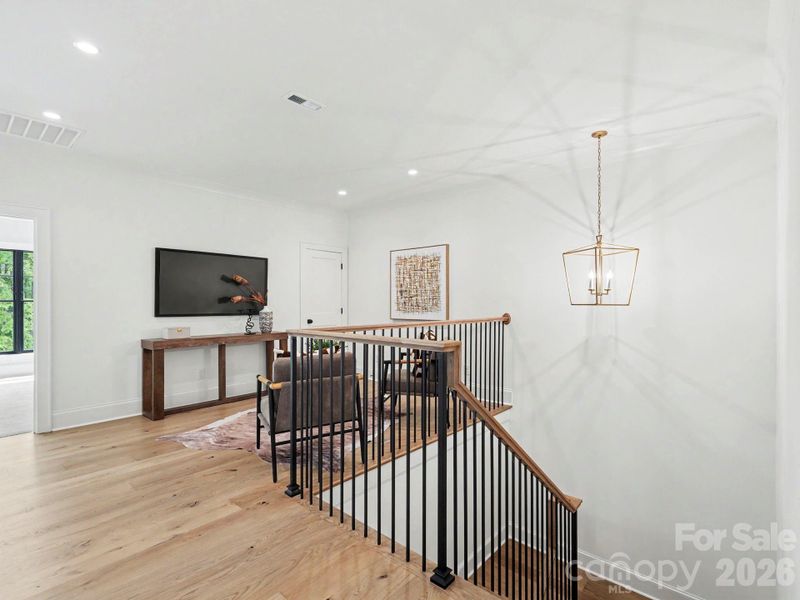 Furnished interior view inside a new home in , Charlotte (Image 10). Furnished interior view inside a new home in , Charlotte (Image 10).