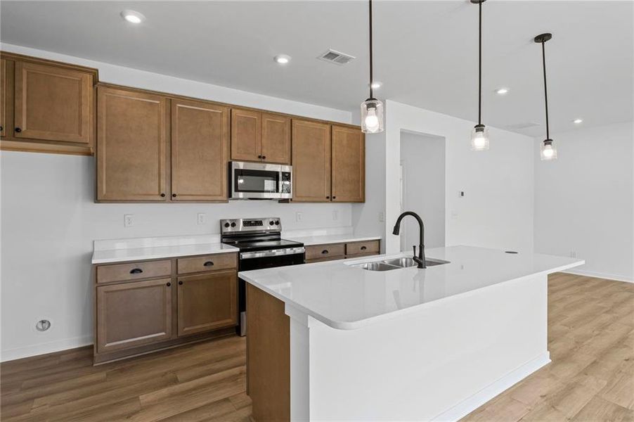 Furnished interior view inside a new home in Sage Woods, Dallas (Image 13).