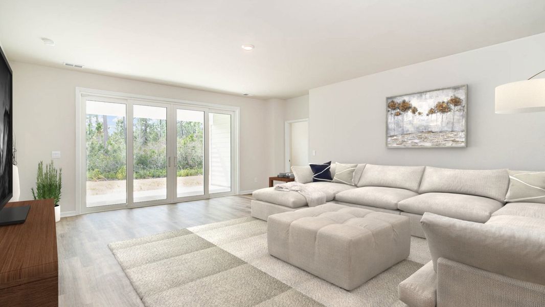 Furnished interior view inside a new home in Livingston Woods, Irmo (Image 5).