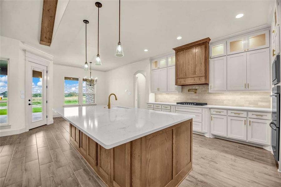 Furnished interior view inside a new home in , Decatur (Image 10).