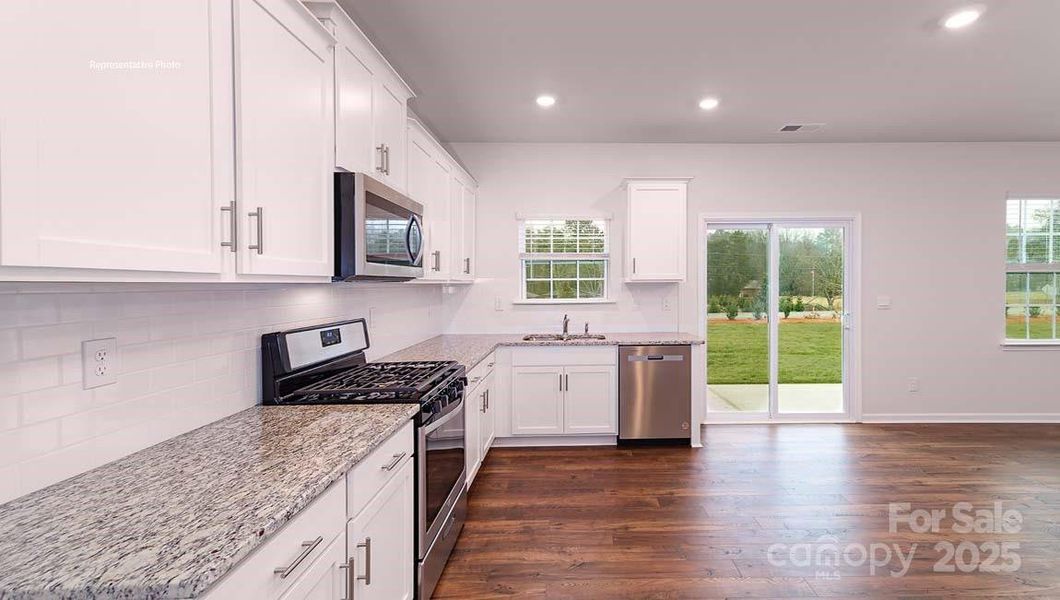 Furnished interior view inside a new home in Clark Creek Landing, Lincolnton (Image 5).
