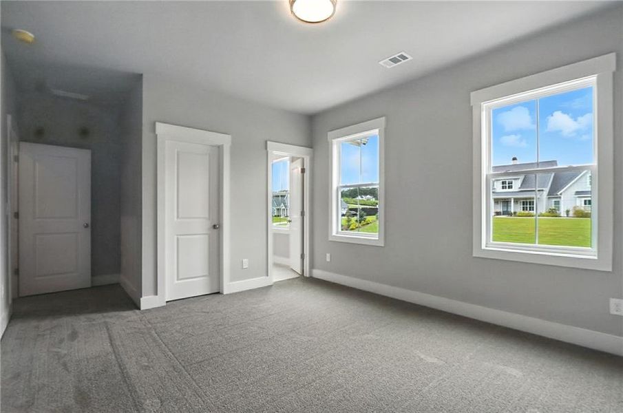 Spacious, unfurnished interior of a new home in Old Town Estates, Dacula (Image 75).