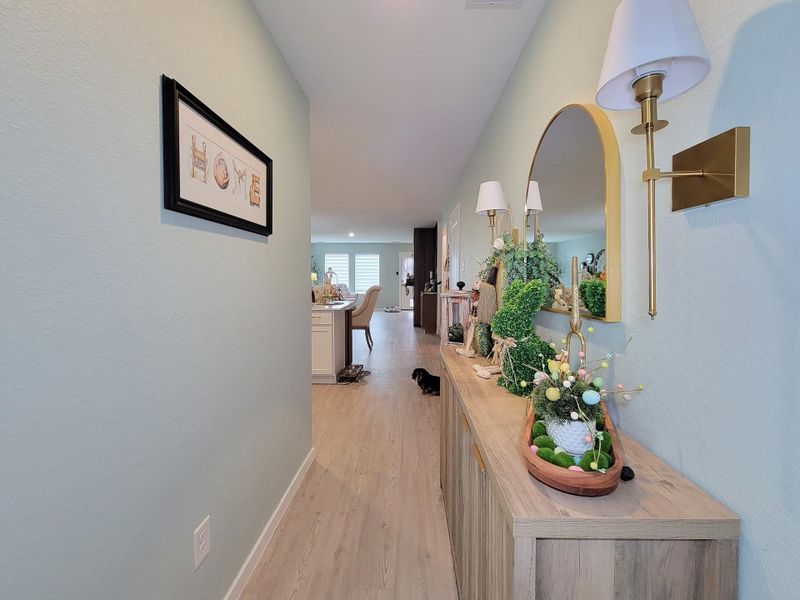 Furnished interior view inside a new home in Tavola, New Caney (Image 8).