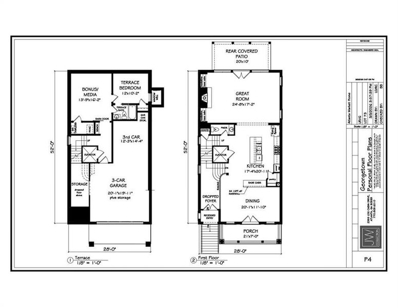 2D floor plan layout of this home in , Suwanee, GA (Image 5).