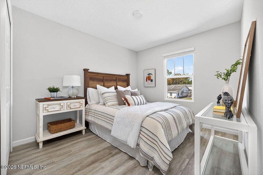 Furnished interior view inside a new home in , Jacksonville (Image 8).