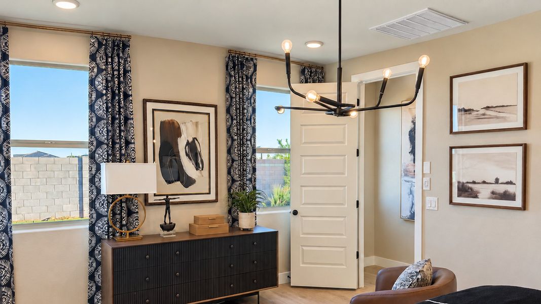 DRB Homes Silver Cross San Tan Valley AZ Primary Bedroom View