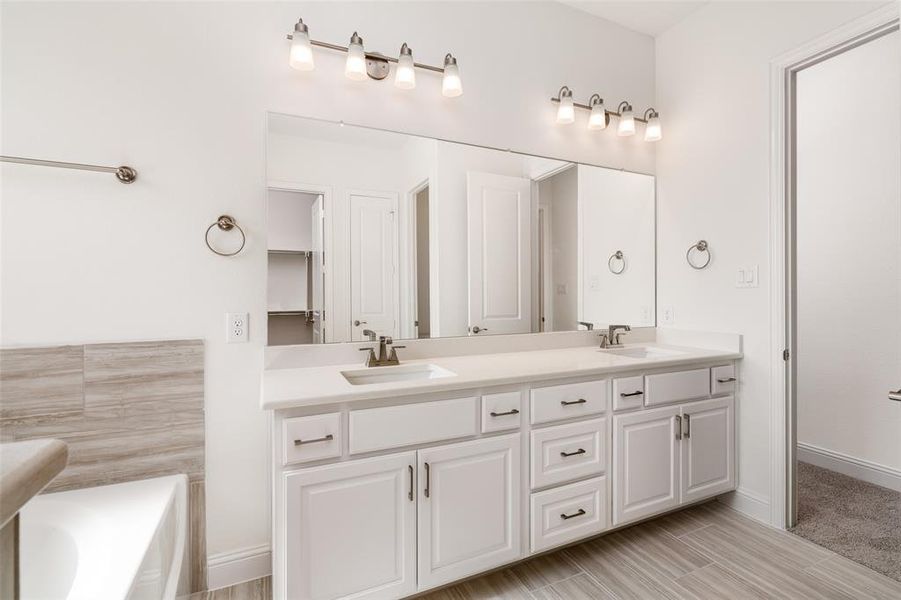 Furnished interior view inside a new home in Lake Breeze, Lavon (Image 6).