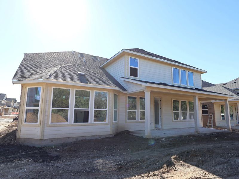 In-progress construction of a new home in Barksdale, Leander, TX (Image 19). In-progress construction of a new home in Barksdale, Leander, TX (Image 19).
