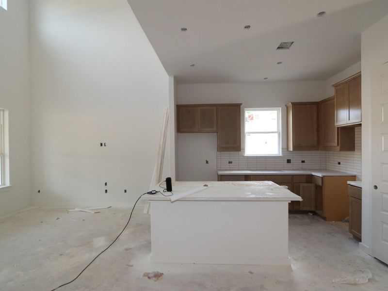 In-progress construction of a new home in Heritage, Dripping Springs, TX (Image 5). In-progress construction of a new home in Heritage, Dripping Springs, TX (Image 5).