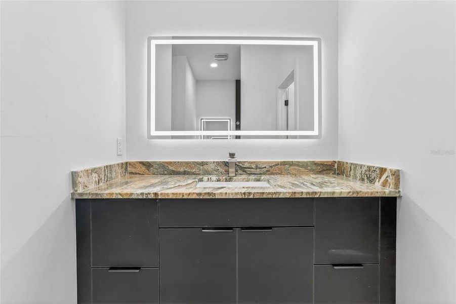 Close-up of interior finishes inside a home in , Port Charlotte (Image 18).