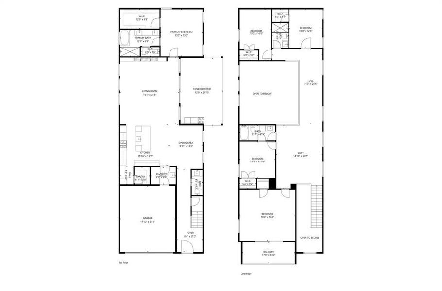 2D floor plan layout of this home in , Dallas, TX (Image 3).