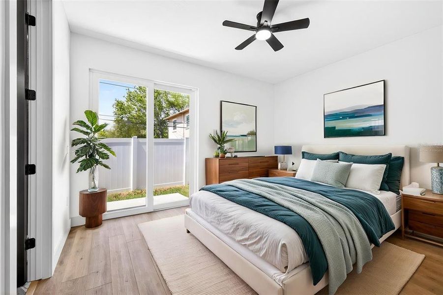 Furnished interior view inside a new home in , St. Petersburg (Image 11).