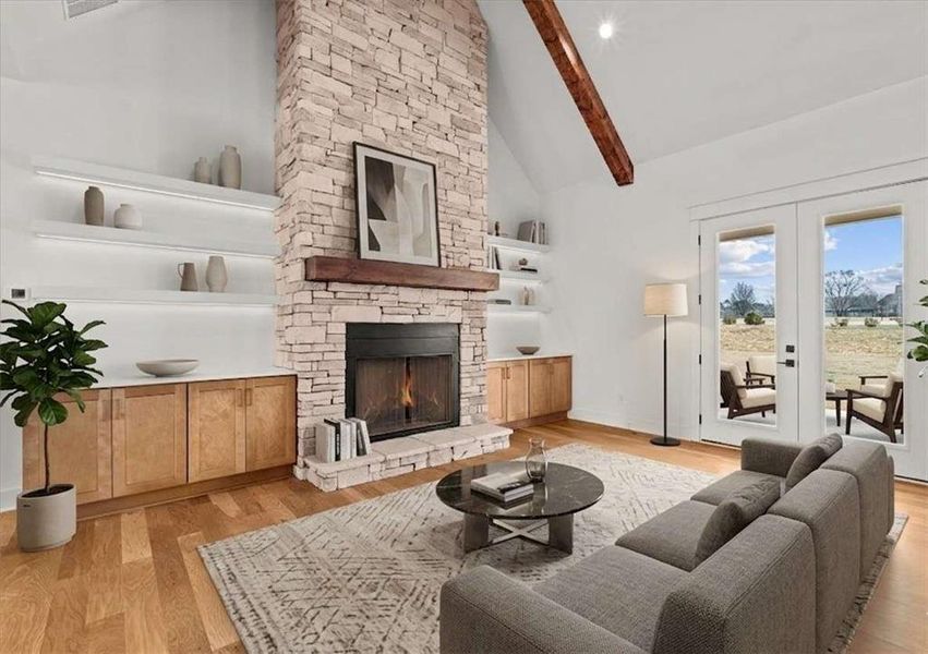 Furnished interior view inside a new home in , Carrollton (Image 7).