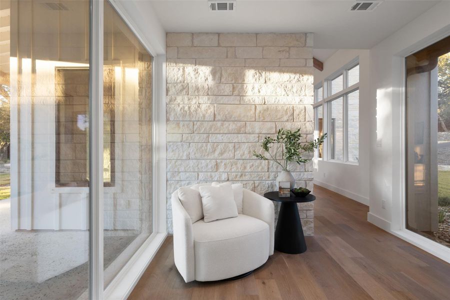 Sitting Room at the Primary Wing