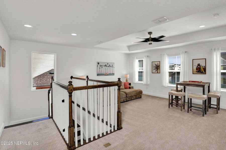 Furnished interior view inside a new home in Seaside Vista, St. Augustine (Image 40). Furnished interior view inside a new home in Seaside Vista, St. Augustine (Image 40).