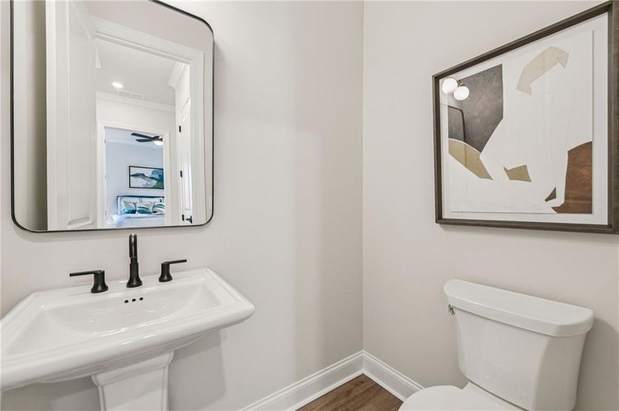 Furnished interior view inside a new home in Promenade at Sawnee Village, Cumming (Image 34).