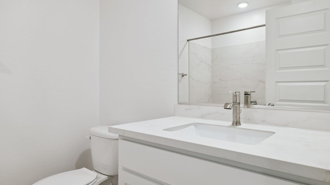 Representative furnished interior of a home built from the Gaven by D.R. Horton in The Ridge at Stone Butte, Phoenix (Image 6).